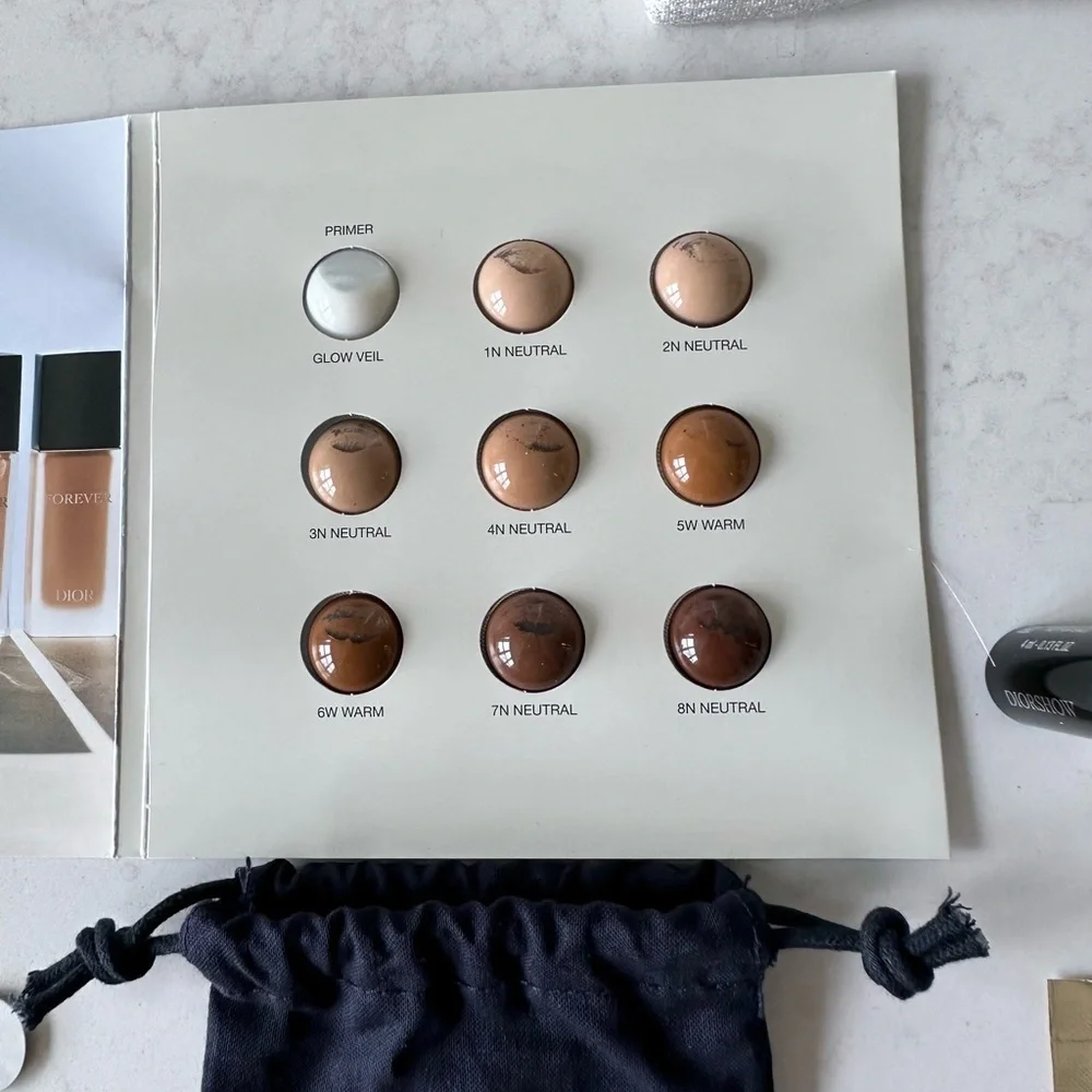 NIB Dior Beauty Travel Set with Cosmetic Pouch